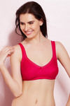 Rosaline No Shrinkage Anti Spillage Three Fourth Coverage Bra- Rose — thumbnail 5