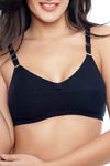 Zivame All Day Comfort Full Coverage Contour Cup Bra - Black — thumbnail 3