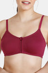 Rosaline Essentials Double Layered Non Wired 3/4th Coverage T-Shirt Bra - Purple Potion — thumbnail 5