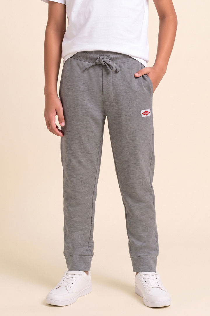Lee Cooper Boys Jogger - Grey Melange — image 2