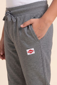 Lee Cooper Boys Jogger - Grey Melange — thumbnail 6
