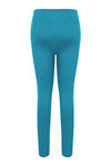 Zivame PowerStretch Seamless Toning Leggings-Teal — thumbnail 3
