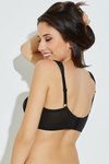 Zivame True Curv Double Layered Non Wired 3/4th Coverage Sag Lift Bra-Black — thumbnail 2