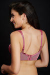 Zivame True Curv Double Layered Non Wired 3/4th Coverage Sag Lift Bra-Deco Rose — thumbnail 2