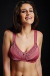 Zivame True Curv Double Layered Non Wired 3/4th Coverage Sag Lift Bra-Deco Rose — thumbnail 5