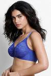 Zivame True Curv Double Layered Non Wired 3/4th Coverage Sag Lift Bra-Mazarine Blue — thumbnail 2