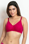 Zivame True Curv Double Layered Non Wired 3/4th Coverage Sag Lift Bra - Red — thumbnail 1