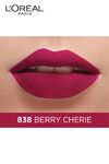 L'Oréal Paris Infallible Ultra Matte Liquid Lipstick, Les Macarons, 838 Berry Cherie - 5 g — thumbnail 3
