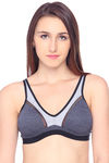 Lovable Low Impact Sports Bra- Indigo — thumbnail 4