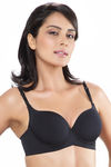 Lovable Clean Finish Padded Wired T-Shirt Bra- Black — thumbnail 1