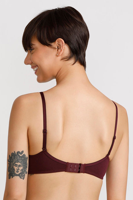 

Lovable Lightly Padded Non Wired Bra Wine, Purples