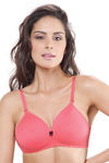 Lovable Seamless Wirefree Multiway T-Shirt Bra- Coral Pink — thumbnail 1