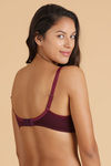 Lovable Seamless Wirefree Multiway T-Shirt Bra- Wine — thumbnail 3