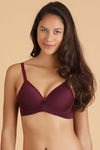 Lovable Seamless Wirefree Multiway T-Shirt Bra- Wine — thumbnail 4