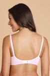 Lovable Single Layered WireFree Full Coverage Bra- Pink — thumbnail 2