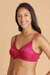 Lovable Single Layered WireFree Full Coverage Bra- Fuchsia — thumbnail 2