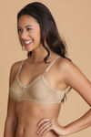 Lovable Two Sectioned Single Layered Cup Wirefree Bra- Skin — thumbnail 3