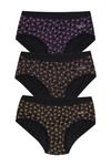 Lovable Mid Waist Hipster Panty(Pack of 3)- Multicolor Floral Print — thumbnail 6