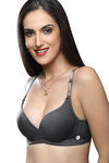 Lovable Padded Wired T-Shirt Bra - Grey — thumbnail 2