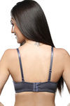 Lovable Padded Wired T-Shirt Bra - Grey — thumbnail 4