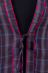 Adorenite Relaxed Fit Viscose Sleep Shrug - Grey — thumbnail 5
