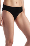 Lavos High Rise No Visible Panty Line Hipster Brief - Black — thumbnail 2