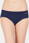 Lavos High Rise No Stain Period Hipster Brief - Blue — thumbnail 1
