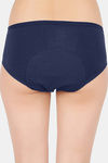Lavos High Rise No Stain Period Hipster Brief - Blue — thumbnail 2
