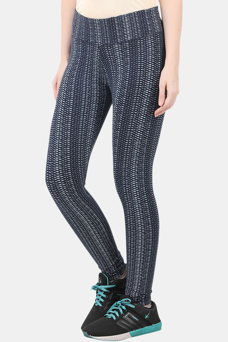 Lavos Organic Cotton & Bamboo Skin Fit Pant - Navy Print — image 2
