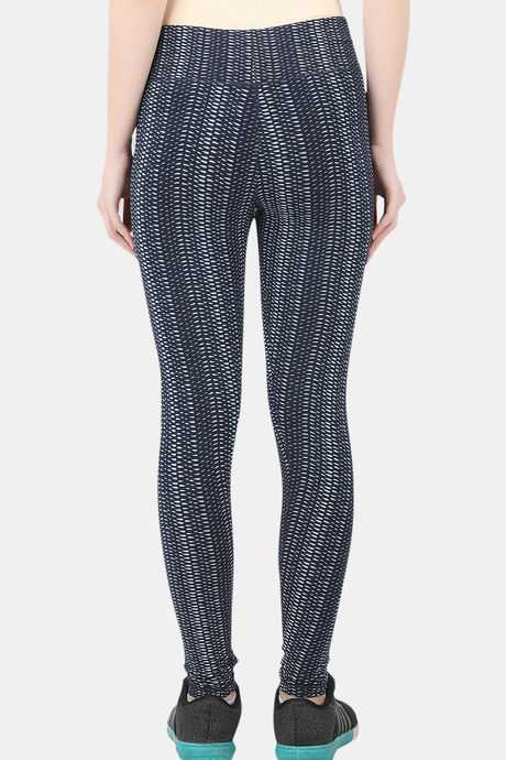 Lavos Organic Cotton & Bamboo Skin Fit Pant - Navy Print — image 3