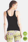 Lavos Bamboo Cotton Camisole - Black — thumbnail 3