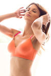Zivame Feather Light Padded Non Wired Full Coverage T-Shirt Bra-Salmon Pink — thumbnail 3