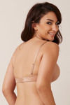 Zivame Feather Light Padded Non Wired 3/4th Coverage T-Shirt Bra-Roebuck Brown — thumbnail 4