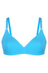 Triumph Solid Non Padded Wirefree Bra (Pack of 2)-PeachBlue — thumbnail 3