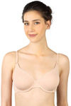 Triumph Solid Non Padded Underwired Bra (Pack of 2)-SkinBlack — thumbnail 3