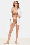 Marks & Spencer Lightly Lined Regular Wired Full Coverage Lace Bra - Rich Amber      — thumbnail 5