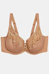 Marks & Spencer Lightly Lined Regular Wired Full Coverage Lace Bra - Rich Amber      — thumbnail 6