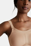 Marks & Spencer Single Layered Wired Full Coverage Super Support Bra - Rose Quartz — thumbnail 4