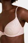 Marks & Spencer Padded Wired Full Coverage T-Shirt Bra - Light Pink Mix — thumbnail 3