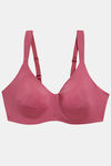 Marks & Spencer Lightly Lined Regular Wired Full Coverage Minimiser Bra - Raspberry       — thumbnail 4