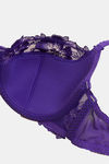 Marks & Spencer Padded Wired Full Coverage Lace Bra -Purple — thumbnail 5