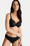 Marks & Spencer Padded Wired Medium Coverage T-Shirt Bra - Black — thumbnail 1