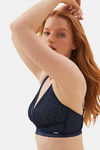 Marks & Spencer Padded Non-Wired Full Coverage Bralette -Navy — thumbnail 2