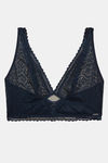 Marks & Spencer Padded Non-Wired Full Coverage Bralette -Navy — thumbnail 5