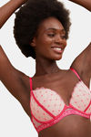 Marks & Spencer Padded Wired Full Coverage Lace Bra -Pink Mix — thumbnail 2