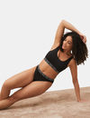 Marks & Spencer Padded Non-Wired Full Coverage Cami Bras Bra -Black — thumbnail 3