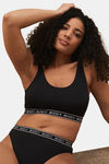 Marks & Spencer Padded Non-Wired Full Coverage Cami Bras Bra -Black — thumbnail 4