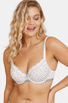 Marks & Spencer Single Layered Non Wired Full Coverage Cami Bra - Medium Grey Mix — thumbnail 1