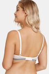 Marks & Spencer Single Layered Non Wired Full Coverage Cami Bra - Medium Grey Mix — thumbnail 2