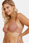 Marks & Spencer Single Layered Non Wired Full Coverage Cami Bra - Rich Amber — thumbnail 3